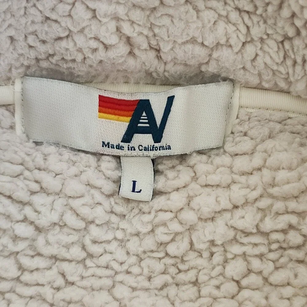 Aviator Nation Teddy Half Zip Jacket - Picture 7 of 15